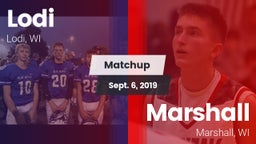 Matchup: Lodi  vs. Marshall  2019