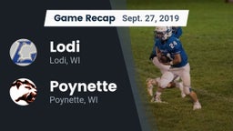 Recap: Lodi  vs. Poynette  2019