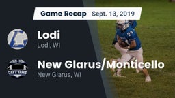 Recap: Lodi  vs. New Glarus/Monticello  2019
