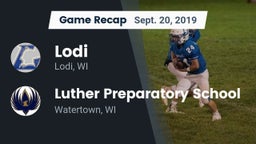 Recap: Lodi  vs. Luther Preparatory School 2019