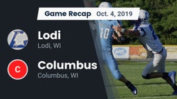 Recap: Lodi  vs. Columbus  2019