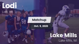 Matchup: Lodi  vs. Lake Mills  2020