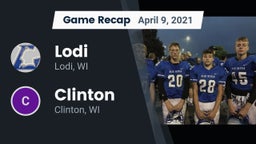 Recap: Lodi  vs. Clinton  2021