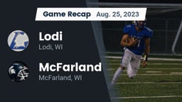 Recap: Lodi  vs. McFarland  2023