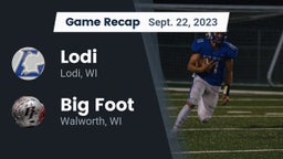 Recap: Lodi  vs. Big Foot  2023