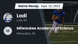Recap: Lodi  vs. Milwaukee Academy of Science  2023