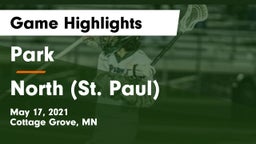 Park  vs North (St. Paul)  Game Highlights - May 17, 2021