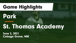 Park  vs St. Thomas Academy   Game Highlights - June 3, 2021