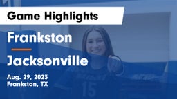 Frankston  vs Jacksonville  Game Highlights - Aug. 29, 2023