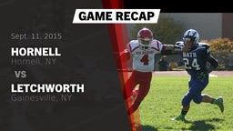 Recap: Hornell  vs. Letchworth  2015