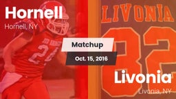 Matchup: Hornell  vs. Livonia  2016