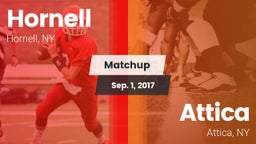 Matchup: Hornell  vs. Attica  2017