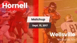 Matchup: Hornell  vs. Wellsville  2017