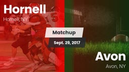 Matchup: Hornell  vs. Avon  2017