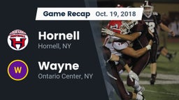Recap: Hornell  vs. Wayne  2018