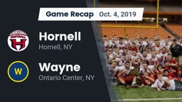 Recap: Hornell  vs. Wayne  2019