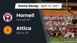 Recap: Hornell  vs. Attica  2021