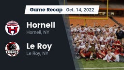 Recap: Hornell  vs. Le Roy  2022