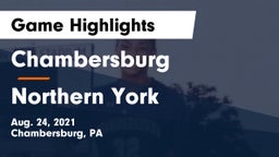 Chambersburg  vs Northern York  Game Highlights - Aug. 24, 2021