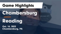 Chambersburg  vs Reading Game Highlights - Oct. 14, 2023