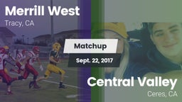 Matchup: West  vs. Central Valley  2017