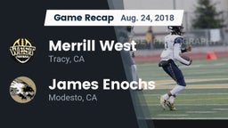 Recap: Merrill West  vs. James Enochs  2018
