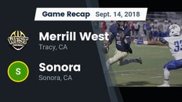 Recap: Merrill West  vs. Sonora  2018