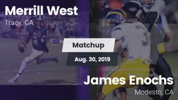 Matchup: West  vs. James Enochs  2019