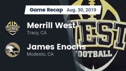 Recap: Merrill West  vs. James Enochs  2019