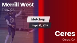 Matchup: West  vs. Ceres  2019