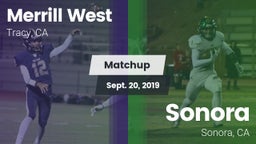 Matchup: West  vs. Sonora  2019