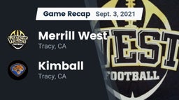 Recap: Merrill West  vs. Kimball  2021