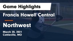 Francis Howell Central  vs Northwest  Game Highlights - March 20, 2021