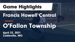 Francis Howell Central  vs O'Fallon Township  Game Highlights - April 22, 2021