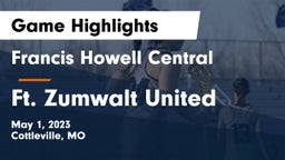 Francis Howell Central  vs Ft. Zumwalt United  Game Highlights - May 1, 2023