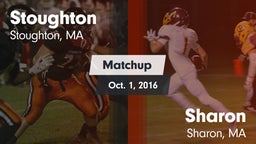 Matchup: Stoughton High vs. Sharon  2016