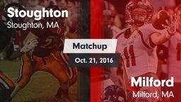 Matchup: Stoughton High vs. Milford  2016