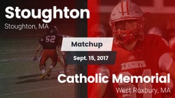 Matchup: Stoughton High vs. Catholic Memorial  2017