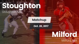 Matchup: Stoughton High vs. Milford  2017