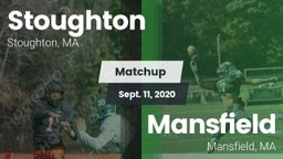 Matchup: Stoughton High vs. Mansfield  2020