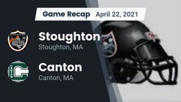 Recap: Stoughton  vs. Canton   2021