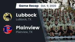 Recap: Lubbock  vs. Plainview  2020
