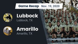 Recap: Lubbock  vs. Amarillo  2020