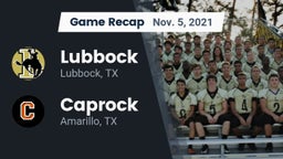 Recap: Lubbock  vs. Caprock  2021