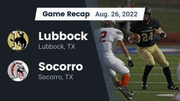 Recap: Lubbock  vs. Socorro  2022