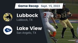 Recap: Lubbock  vs. Lake View  2022