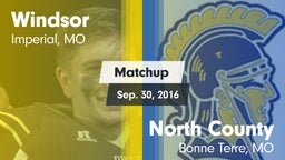 Matchup: Windsor  vs. North County  2016