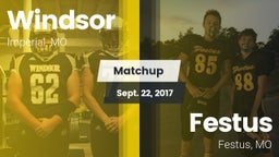Matchup: Windsor  vs. Festus  2017