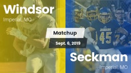 Matchup: Windsor  vs. Seckman  2019