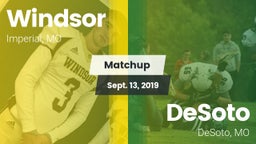 Matchup: Windsor  vs. DeSoto  2019